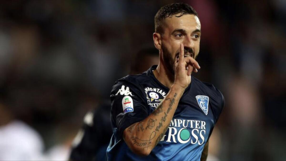 L'Empoli prende due punti al Milan e fa un favore alla Fiorentina. Al Castellani é 1-1 - 