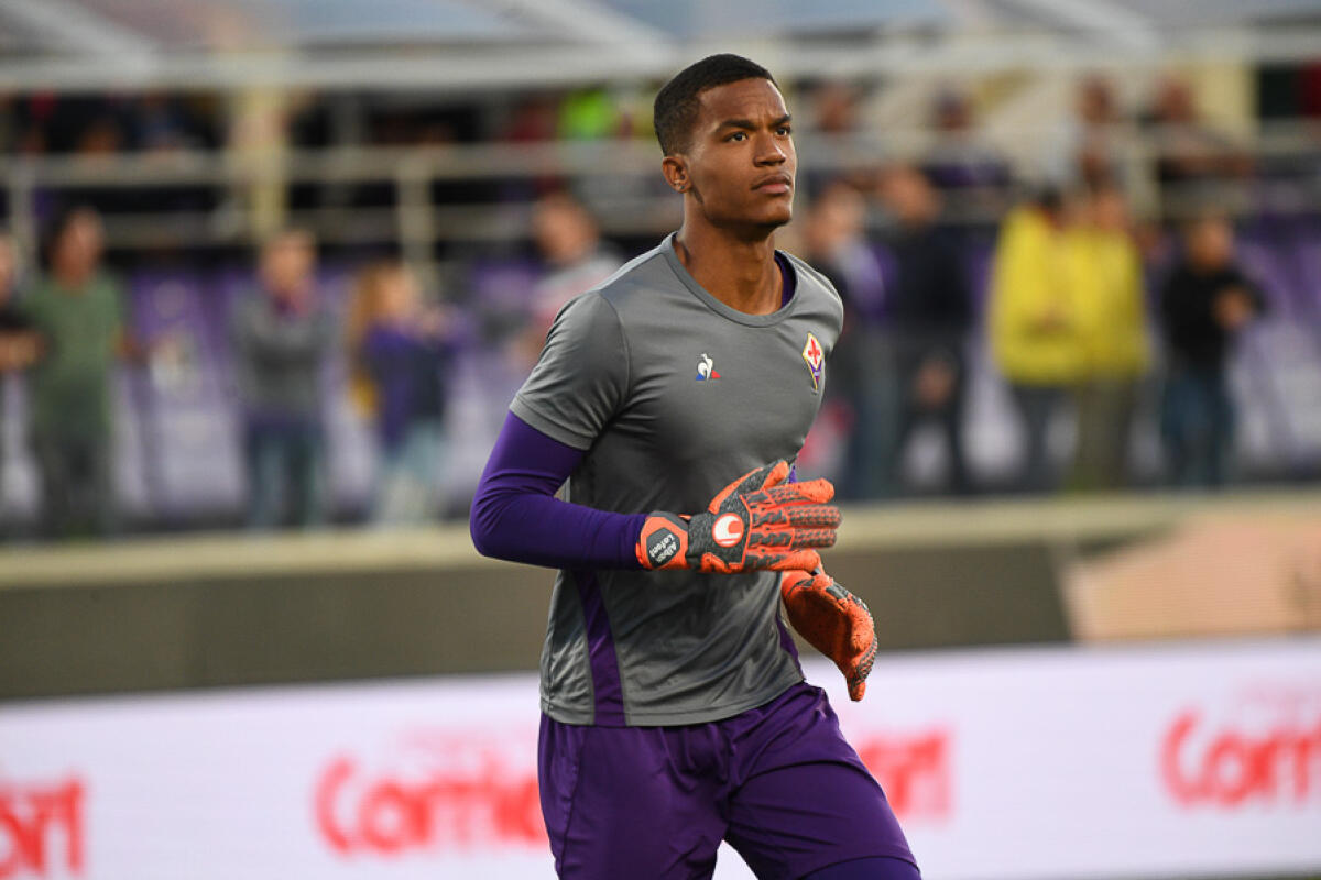 Non solo Chiesa, l'Inter osserva da vicino anche il portiere Lafont - Firenze, stadio Artemio Franchi, 26.08.2018, Fiorentina-Chievo, Foto Fiorenzo Sernacchioli. Copyright Labaroviola.com, Lafont