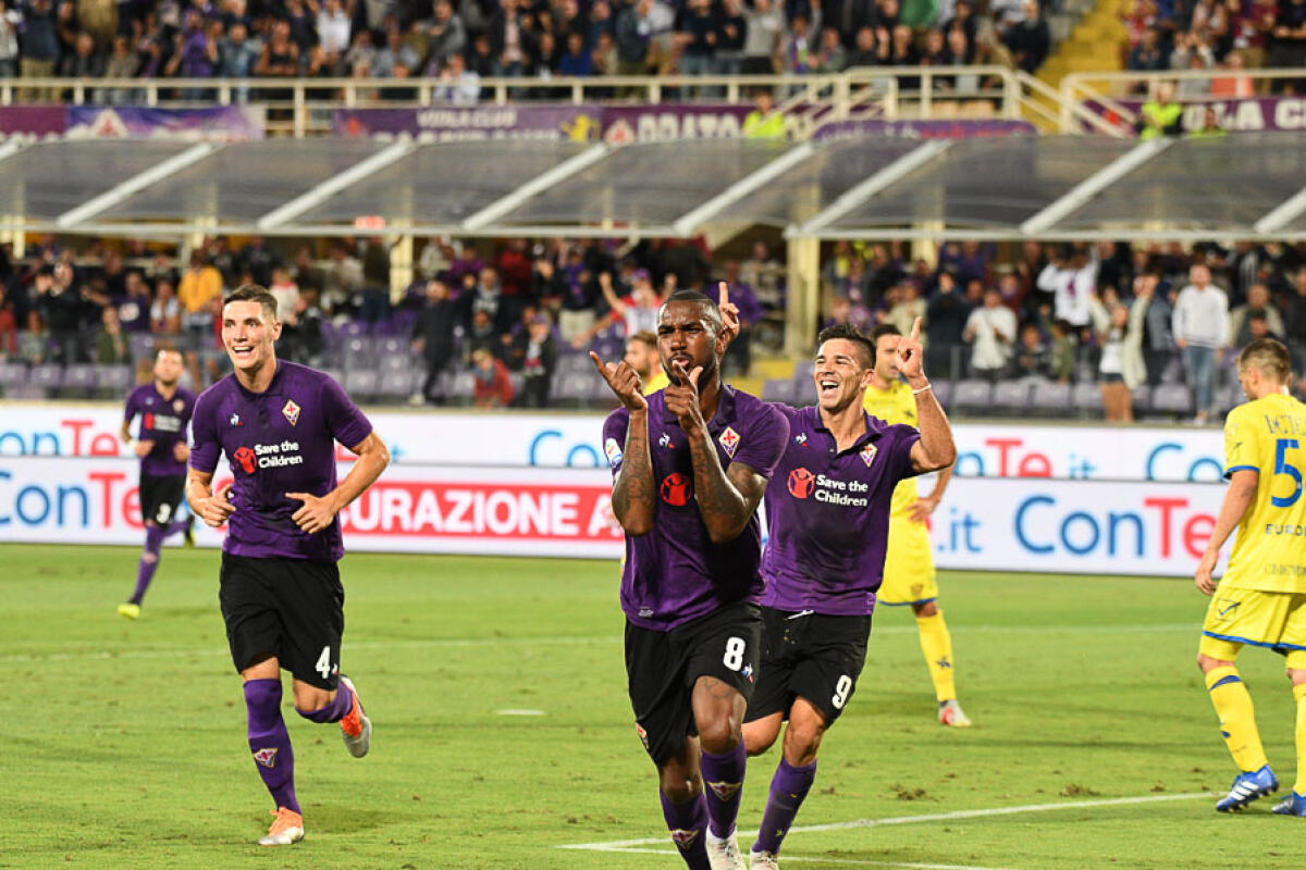 FORM.UFFICIALI, EDIMILSON E GERSON ANCORA TITOLARI, EYSSERIC.. - Firenze, stadio Artemio Franchi, 26.08.2018, Fiorentina-Chievo, Foto Fiorenzo Sernacchioli. Copyright Labaroviola.com, Gerson