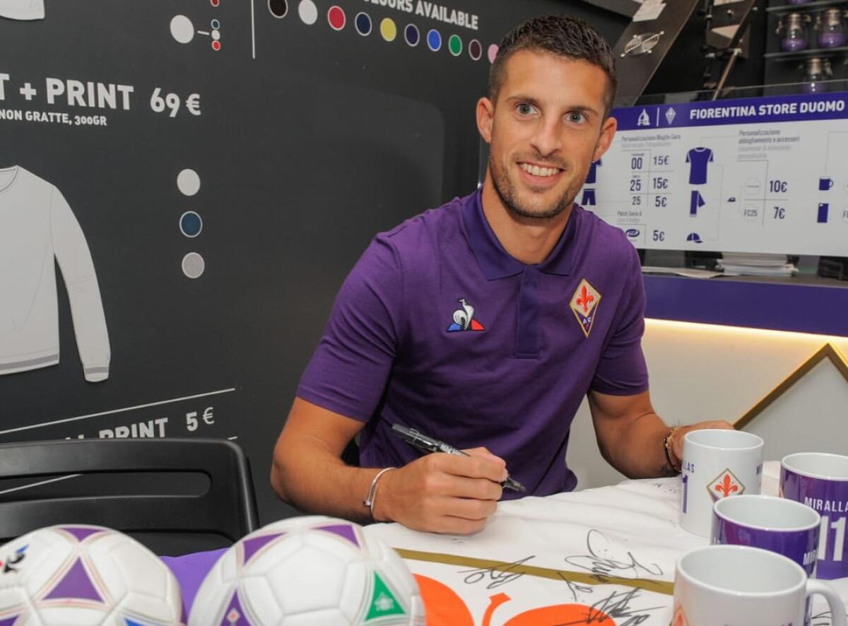 Mirallas: "Per la viola ho rinunciato a tanti soldi. Tifosi fantastici, vogliamo l'Europa. Chiesa e Simeone..." - 