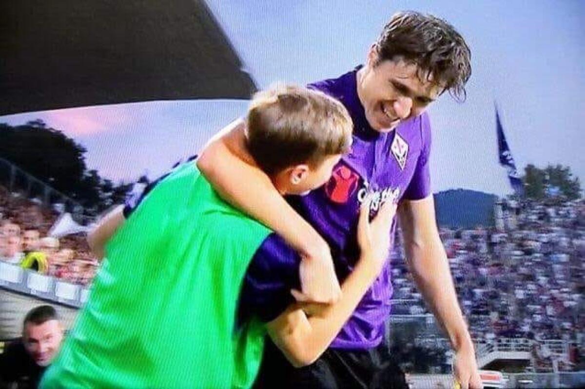 Corriere Fiorentino: Chiesa, quando il goal è un abbraccio di famiglia, nel luna park viola giornata al bacio aspettando San Siro... - 