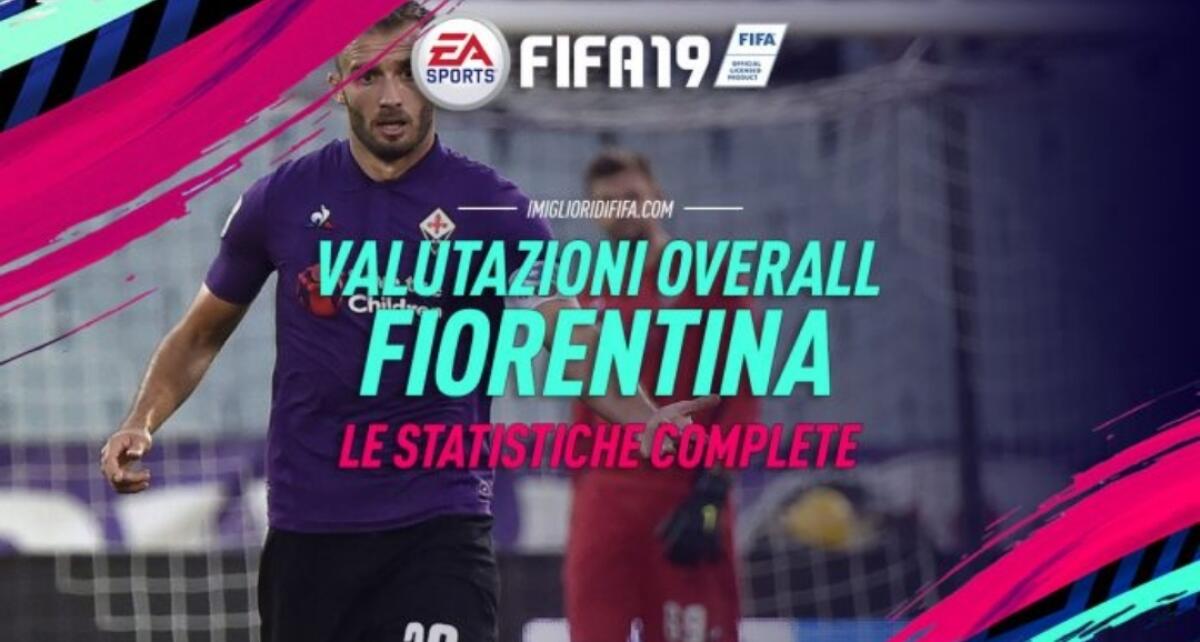 I valori della Fiorentina su Fifa 19, Pezzella il più forte, Chiesa snobbato, Mirallas al top - 