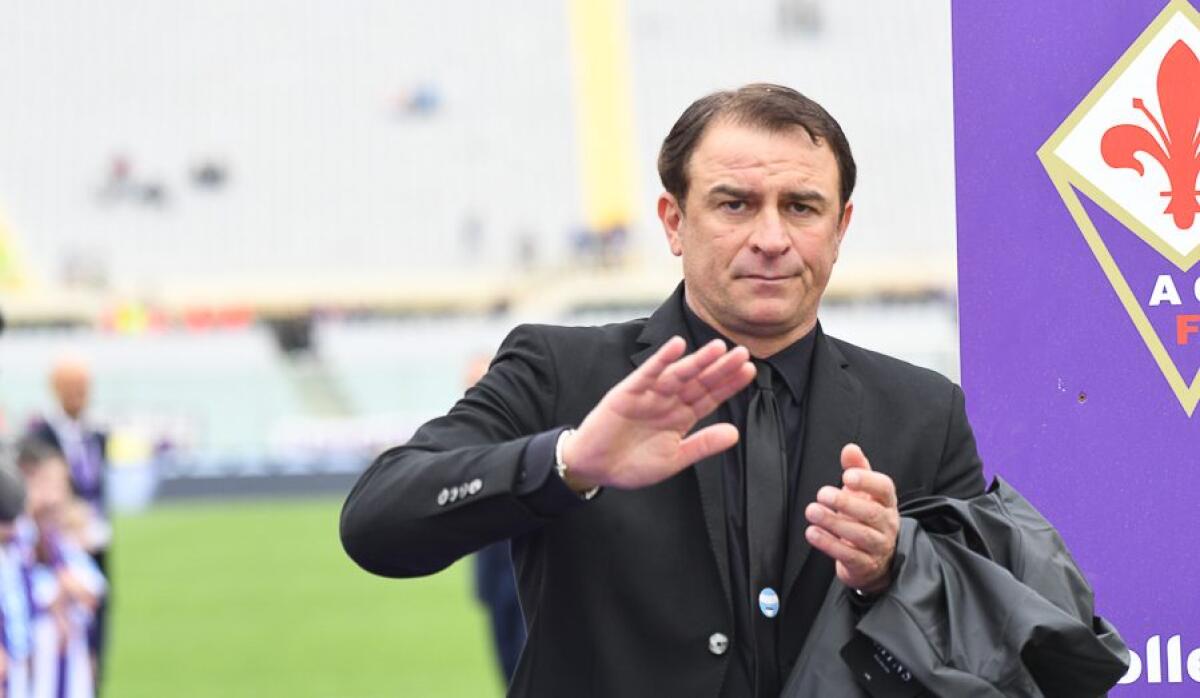 SEMPLICI E' "IL FIGLIOLO DELL’IDRAULICO DI GAVINANA". IL PENSIERO DI LEONARDO VONCI - Firenze, stadio Artemio Franchi, 15.04.2018, Fiorentina-Spal, Foto Fiorenzo Sernacchioli. Copyright Labaroviola.com, Semplici