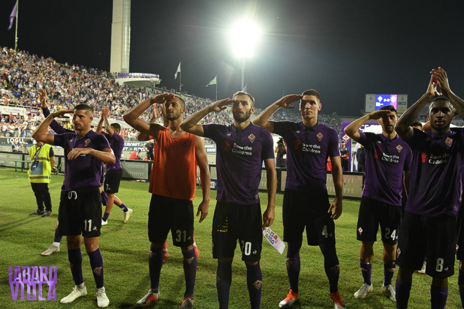 Dall'esultanza di Pjaca, l'abbraccio al piccolo Lorenzo e il saluto al capitano sotto la Fiesole. Le foto più belle