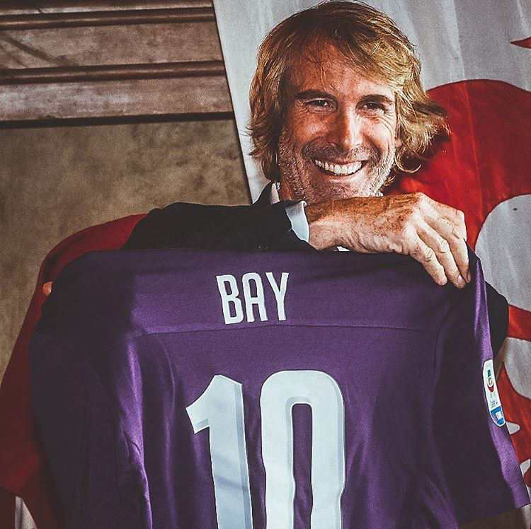 (FOTO): da oggi la Fiorentina ha un nuovo tifoso: Micheal Bay