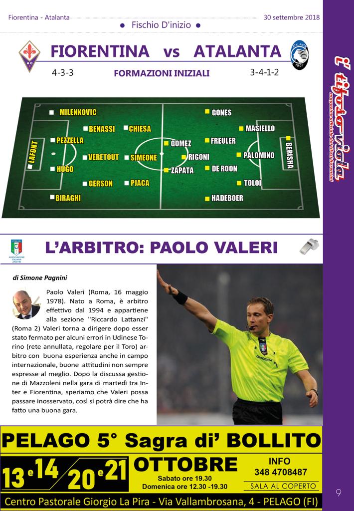 Domani prima di entrare al Franchi leggi gratuitamente “I’Tifoso viola” presenti anche i nostri articoli...