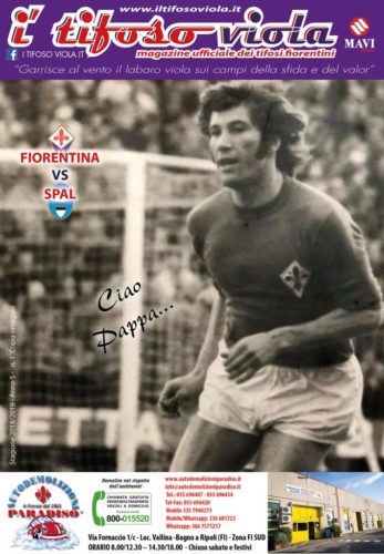 Prima di Fiorentina-Spal leggi gratuitamente "Il tifoso viola". Tanti i contenuti ed anche un po' di Labaroviola...