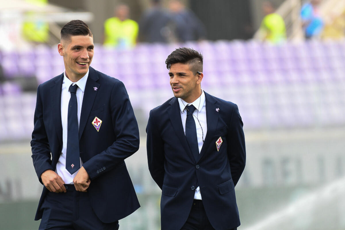 TRA GOL E SOLDI. SIMEONE E MILENKOVIC HANNO QUALCOSA IN COMUNE. L’EDITORIALE DI GIORGIO MICHELETTI... - Firenze, stadio Artemio Franchi, 29.04.2018, Fiorentina-Napoli, Foto Fiorenzo Sernacchioli. Copyright Labaroviola.com, Simeone e Milenkovic