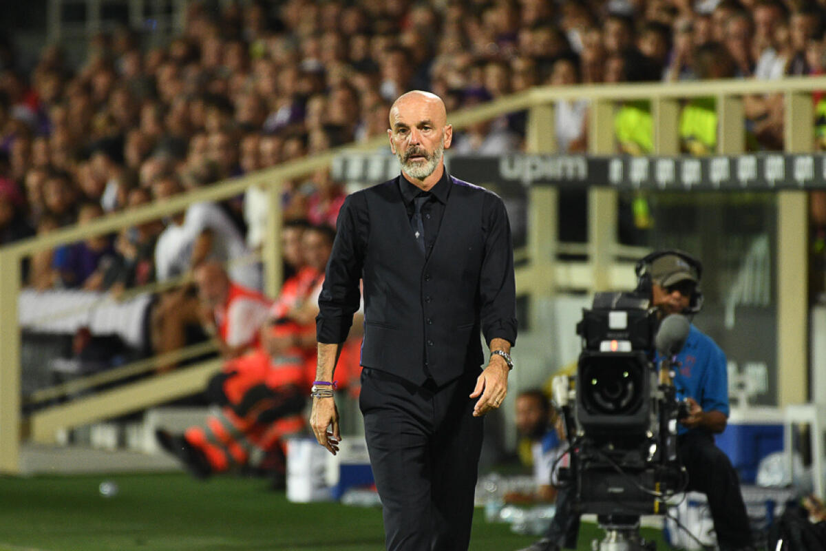Pioli il normal one che piace a tutti. Diego Della Valle lo chiama sempre, mentre Andrea... - Firenze, stadio Artemio Franchi, 22.09.2018, Fiorentina-Spal, Foto Fiorenzo Sernacchioli. Copyright Labaroviola.com, Pioli