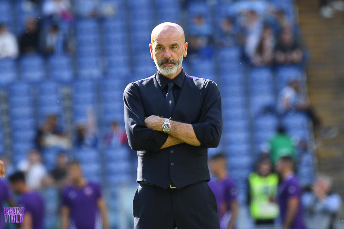 Pioli: "Nessuno ha il posto assicurato. Ecco cosa è successo a Thereau. Pjaca..." - Roma, Stadio Olimpico, 07.10.2018, Lazio-Fiorentina, foto Fiorenzo Sernacchioli. Copyright Labaroviola.com, Pioli