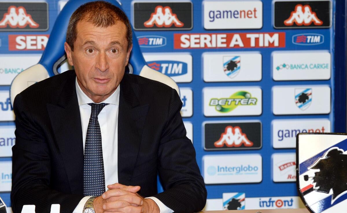 Osti (Ds Samp) adesso ha paura: "Contro l'Atalanta vogliamo un arbitro che tuteli la partita in campo" - Osti, Sampdoria