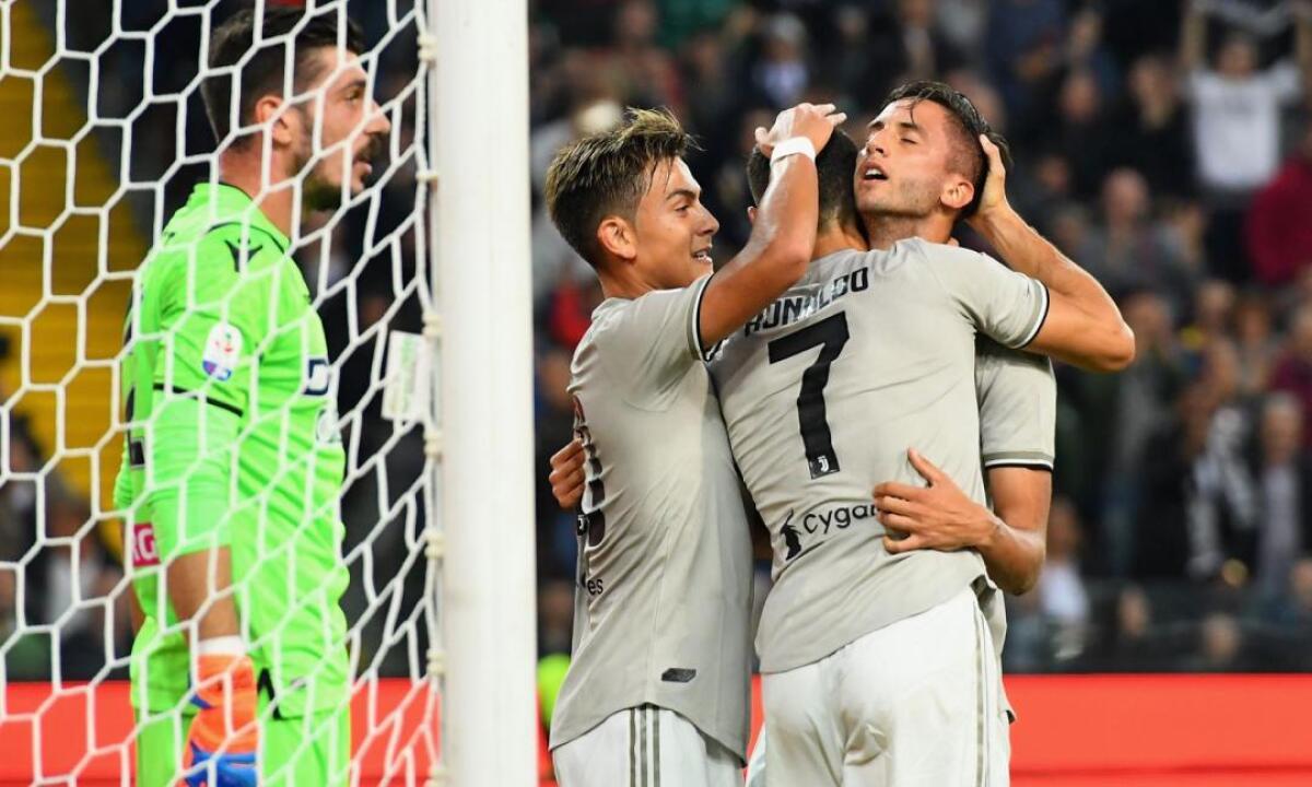 Udinese-Juventus 0-2 decidono i gol di Bentancur e Ronaldo - 