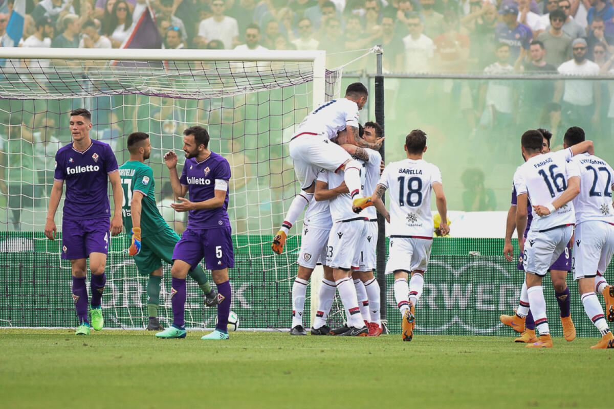 (VIDEO): Riviviamo il Fiorentina-Cagliari della scorsa stagione. Pavoletti infranse i sogni viola... - Firenze, stadio Artemio Franchi, 13.05.2018, Fiorentina-Cagliari, Foto Fiorenzo Sernacchioli. Copyright Labaroviola.com, Goal Cagliari