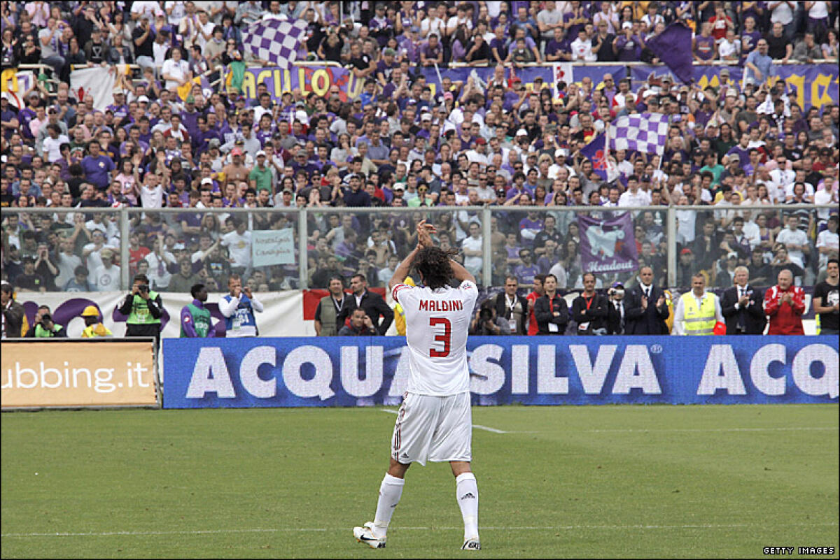 Maldini: "Contento del tributo che mi regalò il Franchi di Firenze. I fischi di San Siro..." - 
