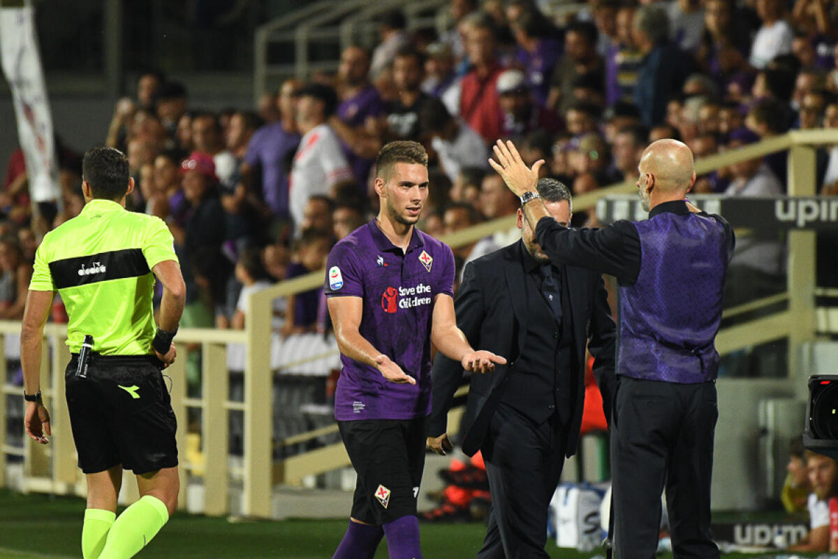 Solo un punto in trasferta: contro la Lazio per far male, puntando su Pjaca... - Firenze, stadio Artemio Franchi, 22.09.2018, Fiorentina-Spal, Foto Fiorenzo Sernacchioli. Copyright Labaroviola.com, Pioli e Pjaca
