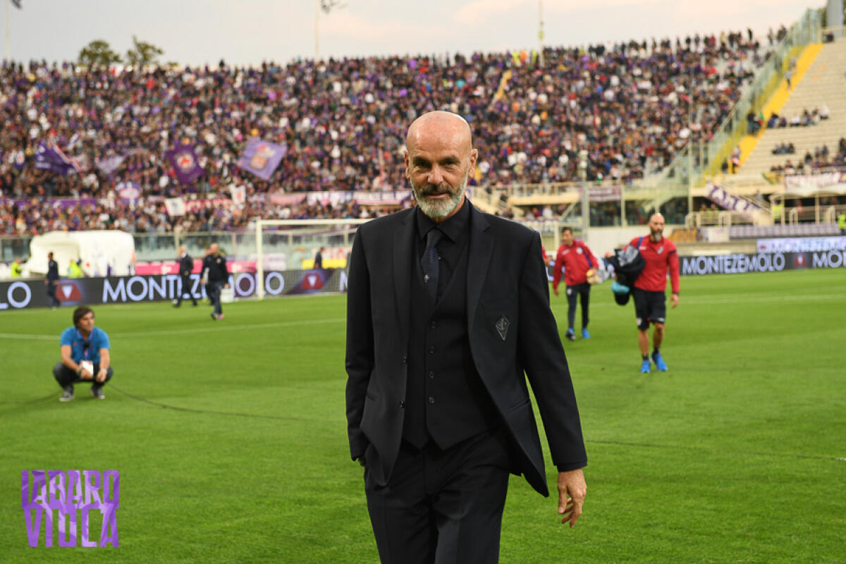 Domani ore 15.30 la conferenza stampa di Stefano Pioli - Firenze, stadio Artemio Franchi, 21.10.2018, Fiorentina-Cagliari, Foto Fiorenzo Sernacchioli. Copyright Labaroviola.com, Pioli