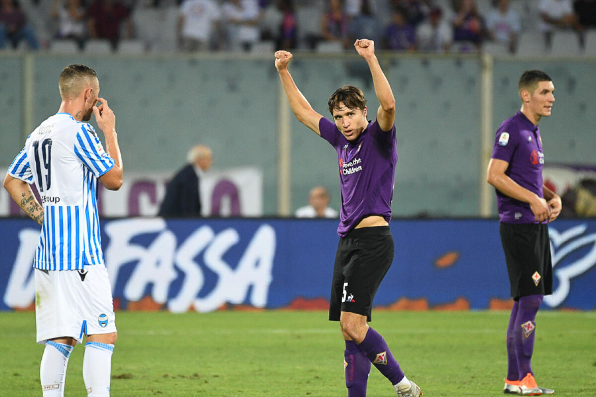 E sono 21. Tanti auguri Fede, rimani sempre umile e sorridente - Firenze, stadio Artemio Franchi, 22.09.2018, Fiorentina-Spal, Foto Fiorenzo Sernacchioli. Copyright Labaroviola.com, Chiesa