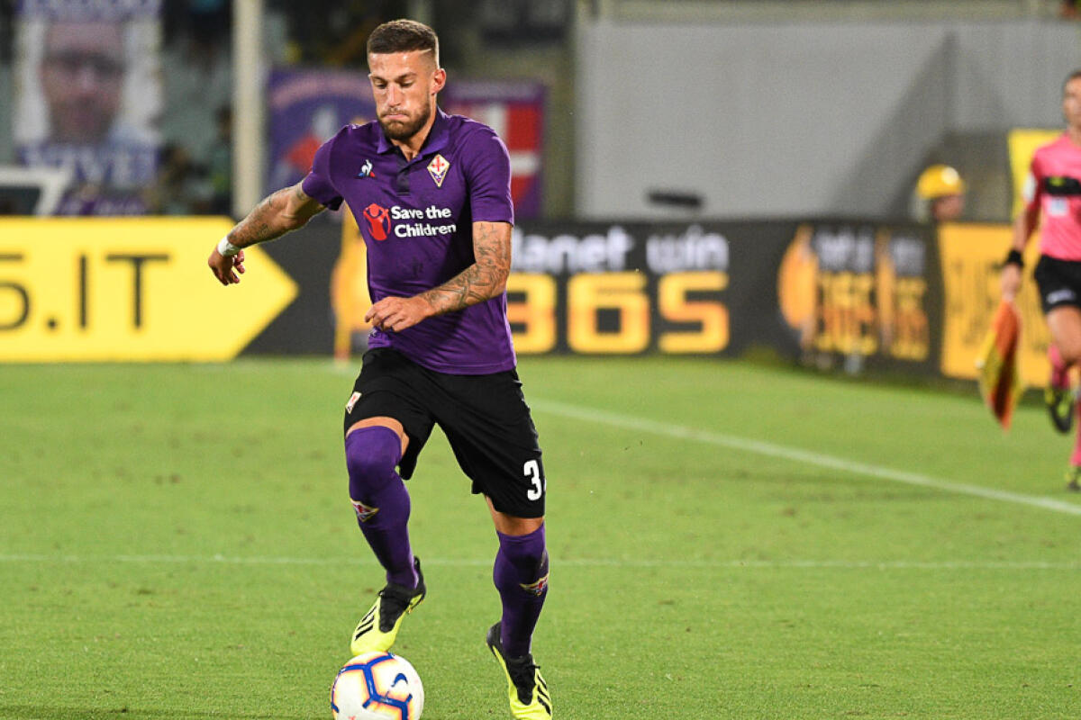 Biraghi: "Le dichiarazioni di Cognigni ci hanno colpito. La società è piu' vicina alla squadra" - Firenze, stadio Artemio Franchi, 26.08.2018, Fiorentina-Chievo, Foto Fiorenzo Sernacchioli. Copyright Labaroviola.com, Biraghi