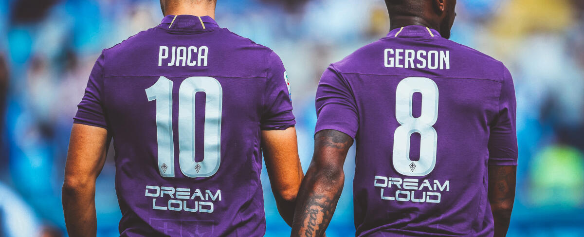 UNA FIORENTINA “NORMALE” PER UN ALLENATORE NORMALE. PJACA E' IL NUOVO ILICIC? ORA PIOLI DEVE INVENTARE QUALCOSA... L'EDITORIALE DI STEFANO BORGI. - Roma, Lazio - Fiorentina, serie A, nella foto lil nuovo sponsor Dream Loud 2018-10-07 © Niccolò Cambi/Massimo Sestini