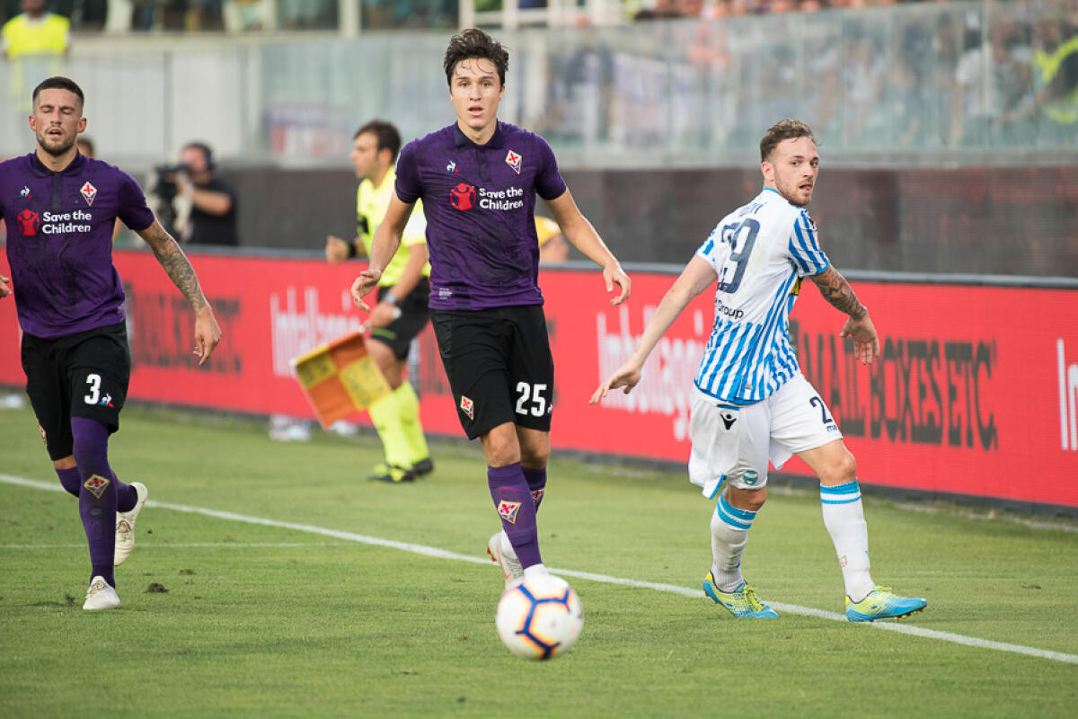 Gazzetta, Chiesa in lacrime a casa dopo l’Atalanta. La mamma: “Non ci pensare...” - Firenze, stadio Artemio Franchi, 22.09.2018, Fiorentina-Spal, Foto Fiorenzo Sernacchioli. Copyright Labaroviola.com, Chiesa