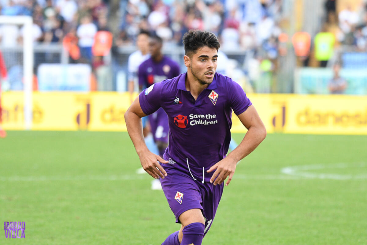 Sottil: "Posso giocare titolare, il mio idolo è CR7. La mia famiglia è granata, Pezzella e Chiesa..." - Roma, Stadio Olimpico, 07.10.2018, Lazio-Fiorentina, foto Fiorenzo Sernacchioli. Copyright Labaroviola.com, Sottil