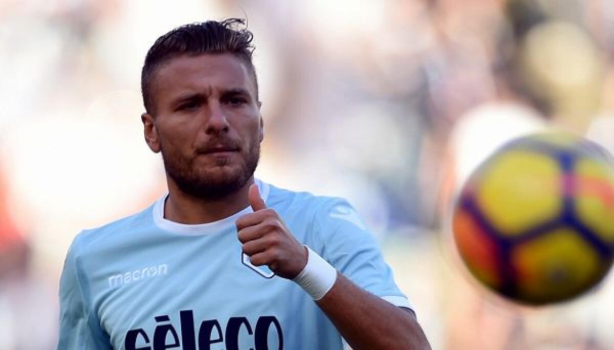 Immobile la sblocca al 36'. Madornale un errore in precedenza di Benassi - Foto getty