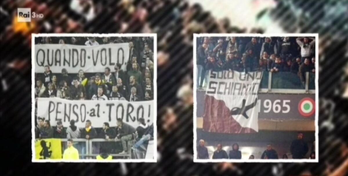 VIDEO, È stata la Juventus a far entrare allo Stadium gli striscioni contro Superga e il Torino - 