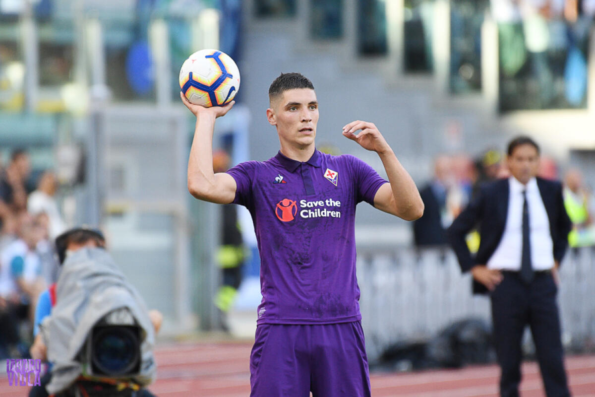 Corriere della Sera, la Juventus vuole vestire di bianconero Milenkovic. Paratici ci prova - Roma, Stadio Olimpico, 07.10.2018, Lazio-Fiorentina, foto Fiorenzo Sernacchioli. Copyright Labaroviola.com, Milenkovic