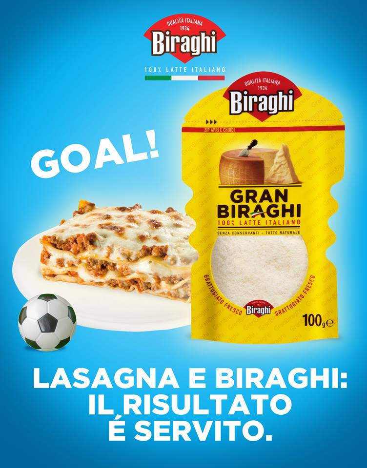 Assist di Lasagna e gol di Biraghi. La marca di formaggi si inventa una pubblicità divertentissima