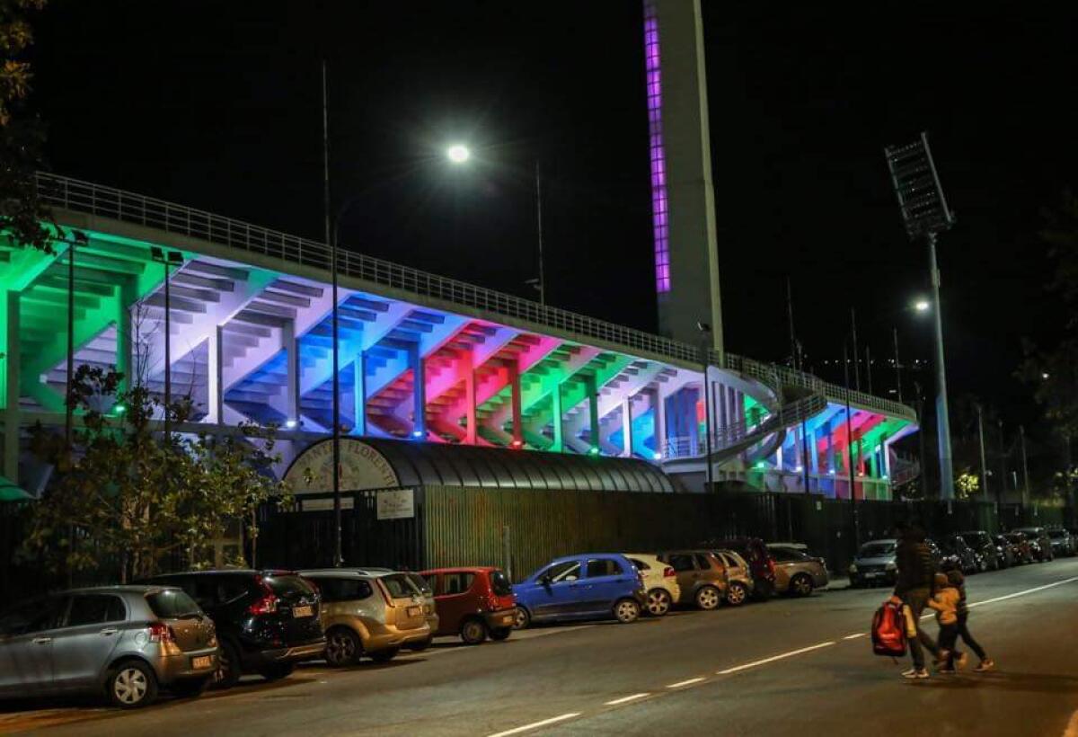 La nuova illuminazione per il Franchi è pronta, sarà visibile dal 1° Dicembre. Ecco le foto - 
