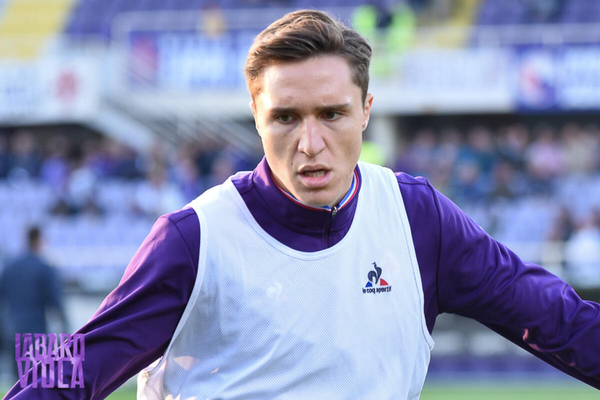 Stadio scrive: "Fiorentina, segui l'esempio di Chiesa. L'unico che dà sempre tutto se stesso..." - Firenze, stadio Artemio Franchi, 21.10.2018, Fiorentina-Cagliari, Foto Fiorenzo Sernacchioli. Copyright Labaroviola.com, Chiesa