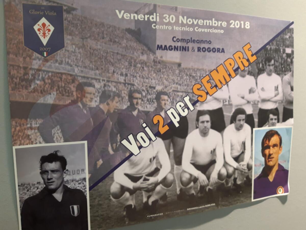 Photogallery: Cena delle Glorie Viola a Coverciano, presenti i campioni storici della Fiorentina - 