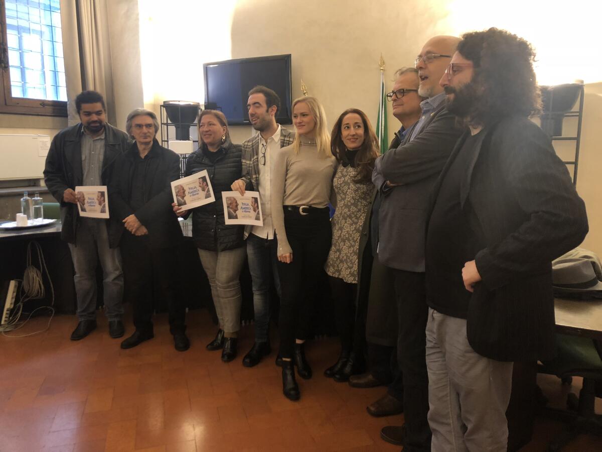 “Narciso Parigi cuore pulsante di Firenze. Mercoledì anche la Fiorentina presente. Il disco sarà opera d’arte di fiorentinità” - 