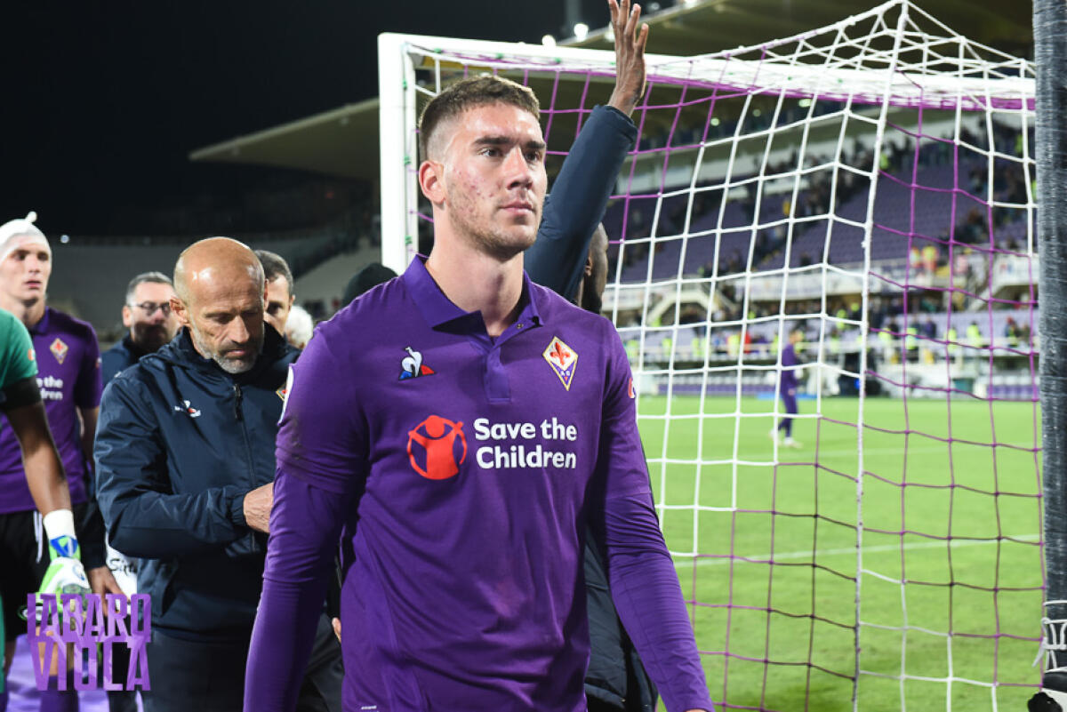 LANCIARE VLAHOVIC, SE NON ORA, QUANDO? QUELLE PAROLE DI PIOLI SUL GIOVANE... - Firenze, stadio Artemio Franchi, 21.10.2018, Fiorentina-Cagliari, Foto Fiorenzo Sernacchioli. Copyright Labaroviola.com, Vlahovic