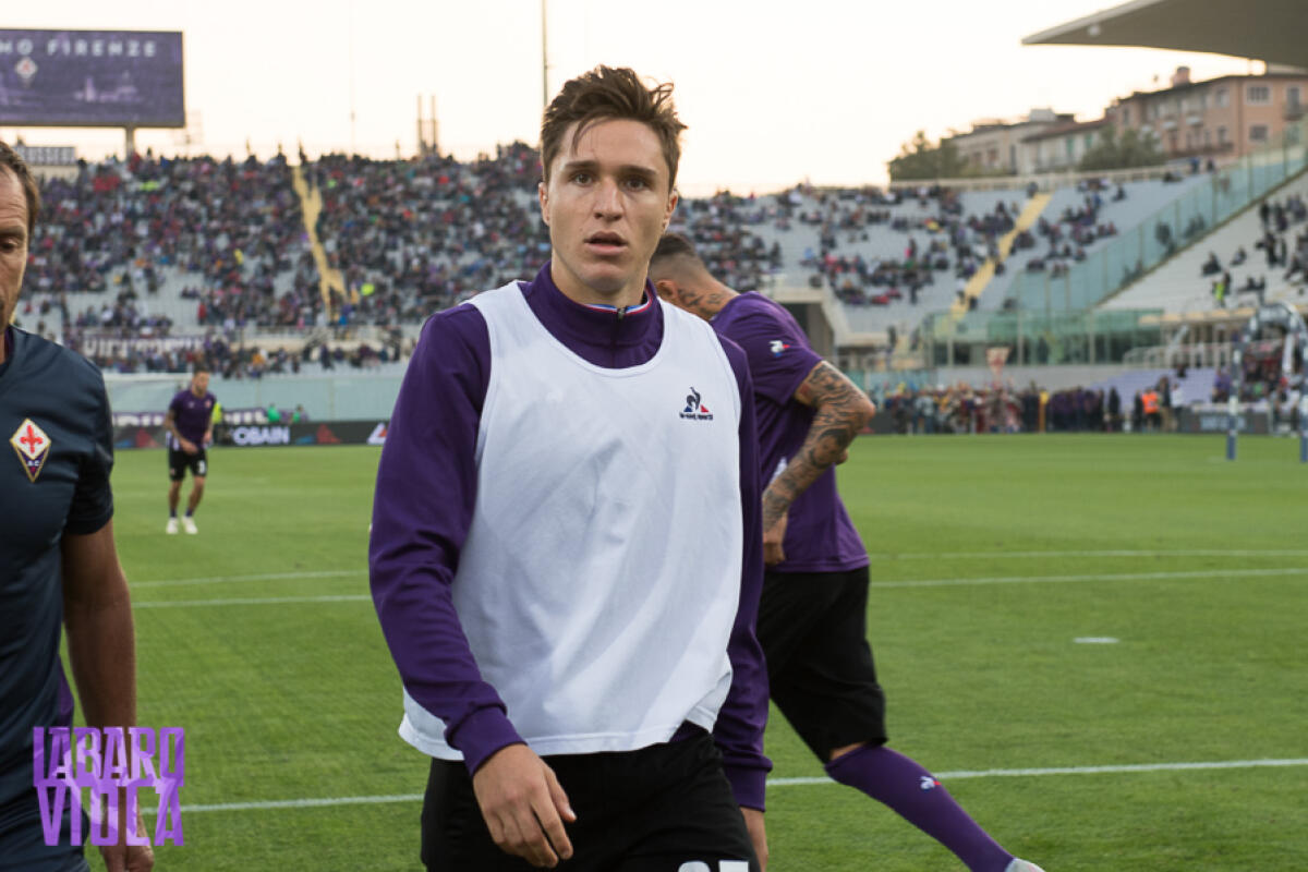 La Nazione, l'Inter prepara 70 milioni per Chiesa. Marotta vuole il gioiello viola a Milano - Firenze, stadio Artemio Franchi, 21.10.2018, Fiorentina-Cagliari, Foto Fiorenzo Sernacchioli. Copyright Labaroviola.com