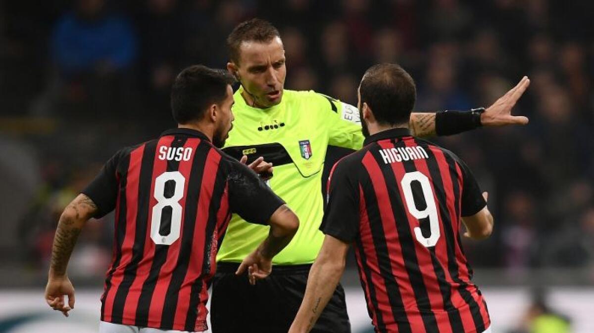 Due giornate di squalifica a Higuain, ecco il comunicato del giudice sportivo - 