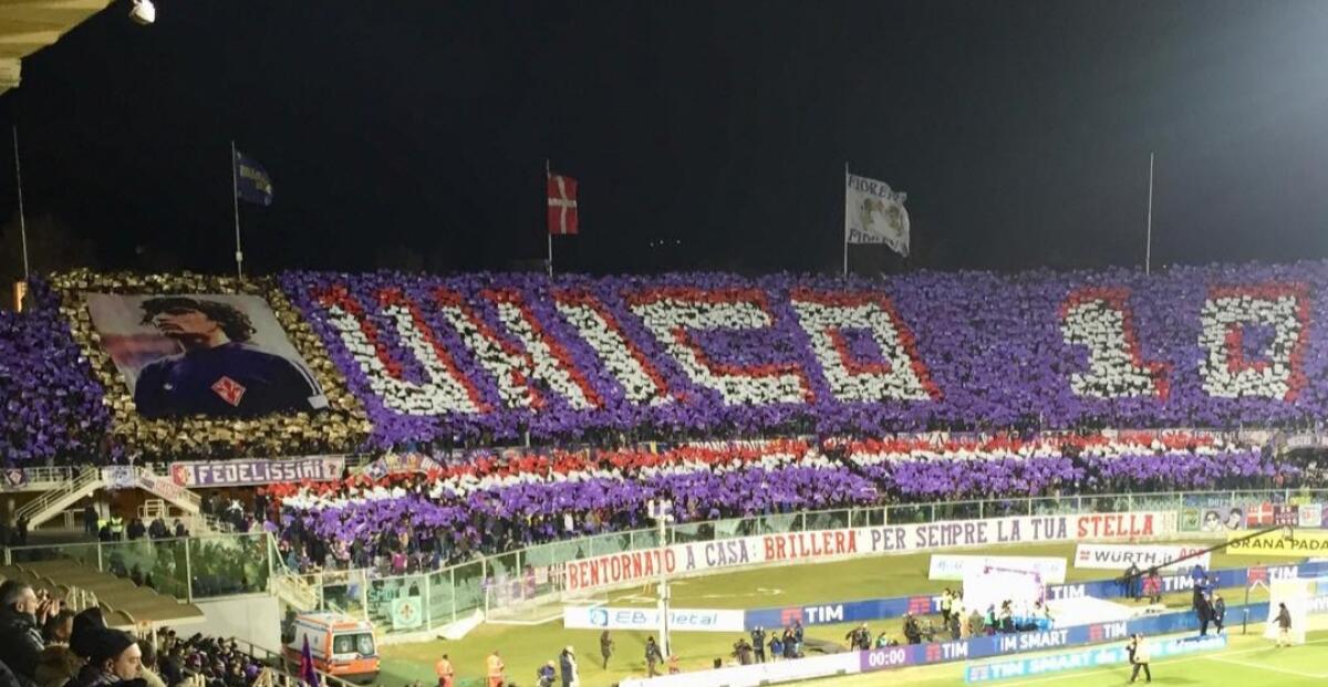 Antognoni: "Due anni fa prima della Juventus la meravigliosa coreografia della Fiesole per me, grazie!" - 