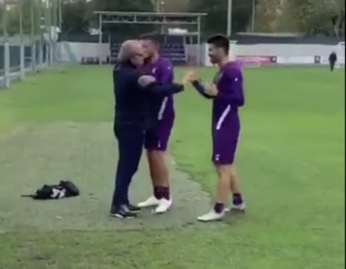 (VIDEO): Della Valle arriva al centro sportivo ed abbraccia Biraghi e Benassi - 