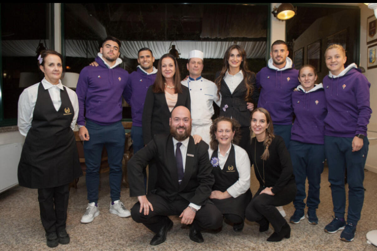 ACF: la photogallery dell’incontro tra i Viola Club di Monsummano, Pescia e Vellano con i giocatori viola - 