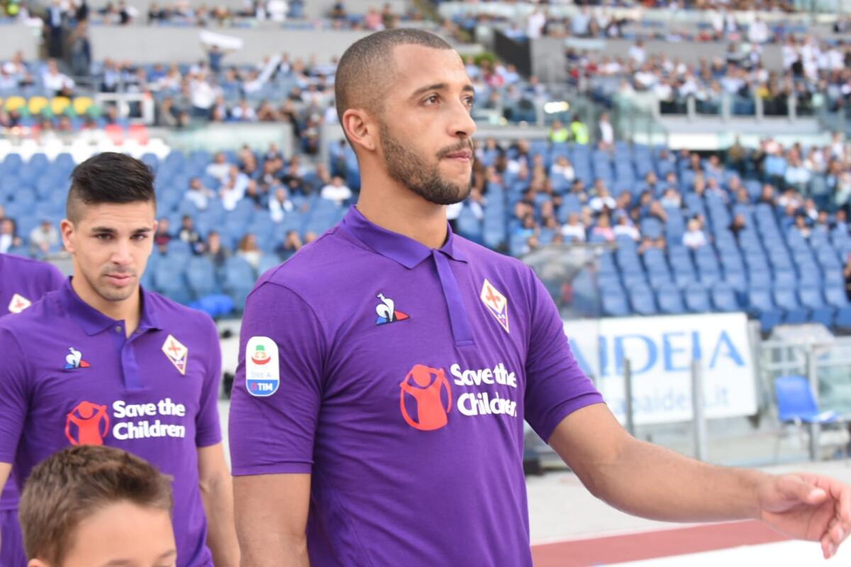 Vitor Hugo: “Non siamo contenti. Dobbiamo lavorare ancora più insieme per crescere” - Roma, Stadio Olimpico, 07.10.2018, Lazio-Fiorentina, foto Fiorenzo Sernacchioli. Copyright Labaroviola.com, Hugo