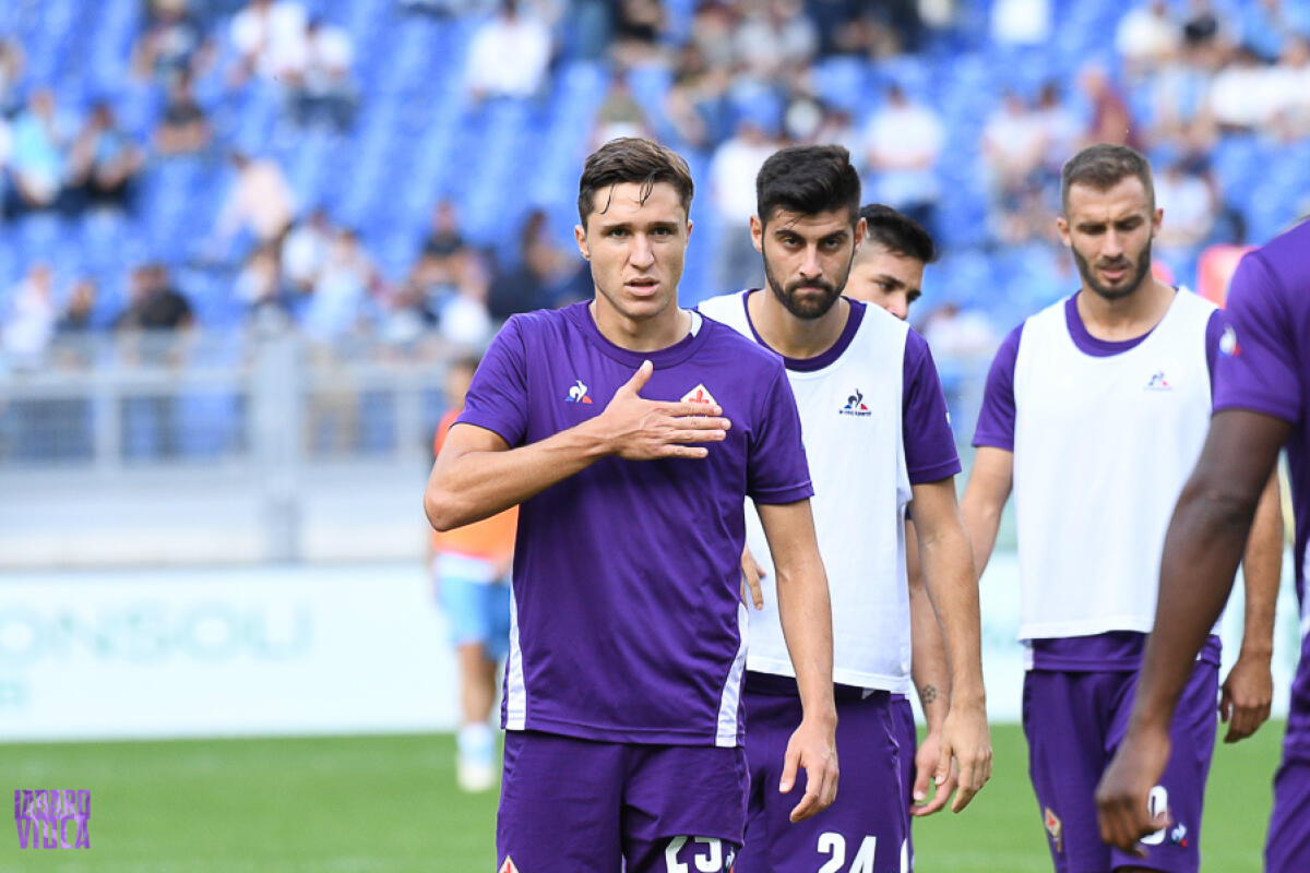 Chiesa capitano, è il piu giovane della storia viola che arriva dalla cantera. Prima di lui... - Roma, Stadio Olimpico, 07.10.2018, Lazio-Fiorentina, foto Fiorenzo Sernacchioli. Copyright Labaroviola.com, Chiesa