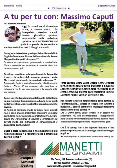 Oggi al Franchi leggi gratuitamente “I’Tifoso viola” il giornale di approfondimento sulla gara