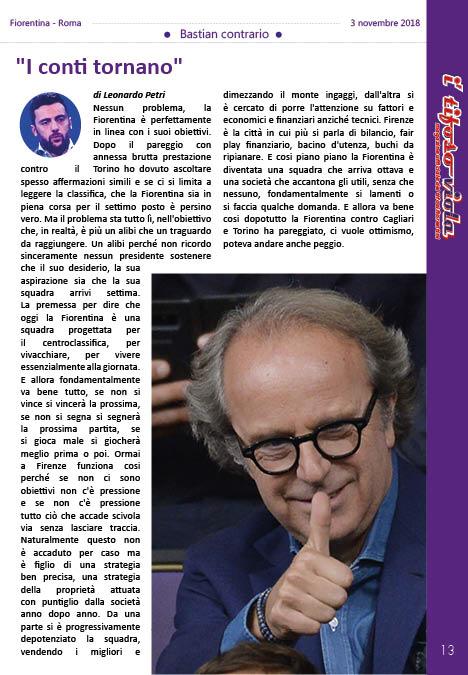 Oggi al Franchi leggi gratuitamente “I’Tifoso viola” il giornale di approfondimento sulla gara