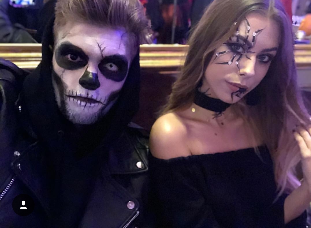Tutte le foto e i video della festa dei giocatori viola di Halloween. Olivera protagonista assoluto
