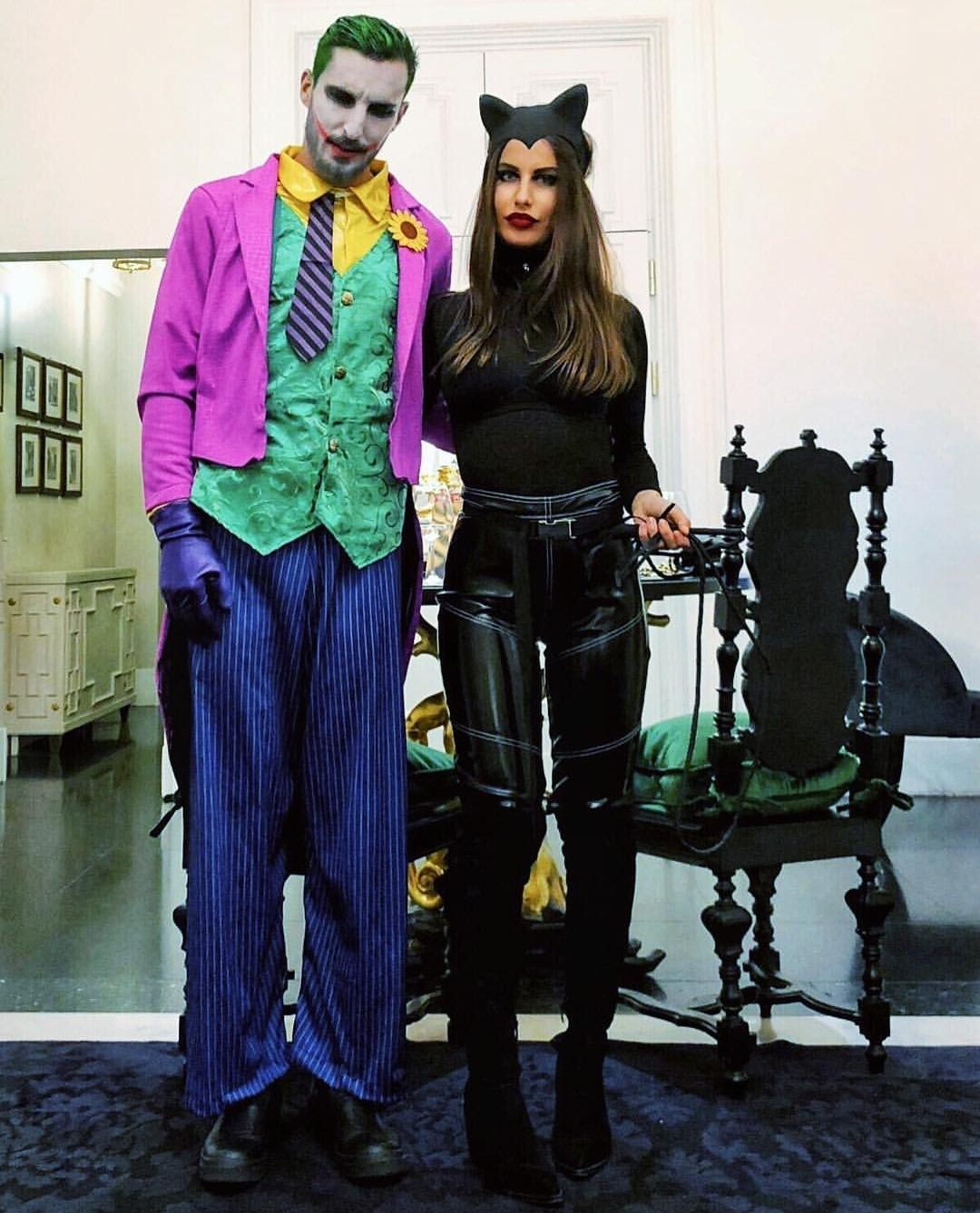 Tutte le foto e i video della festa dei giocatori viola di Halloween. Olivera protagonista assoluto