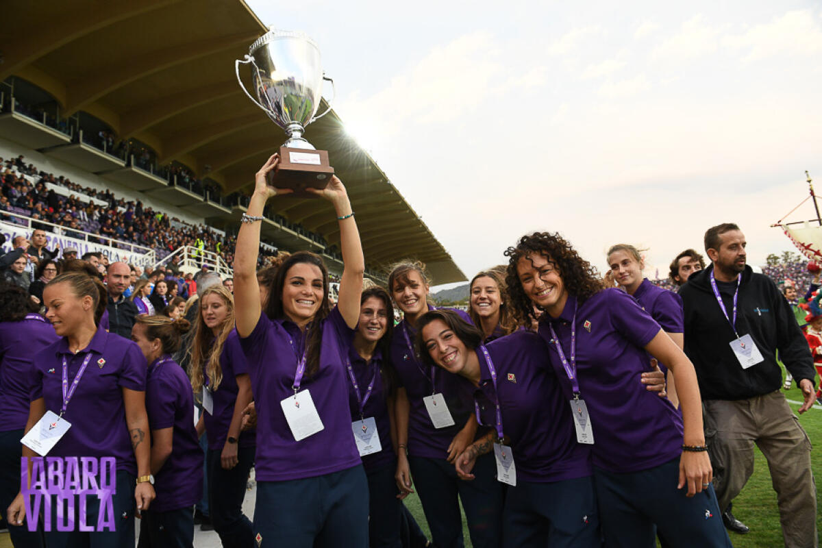 La Fiorentina Women’s vince nel recupero 6-2. Milan capolista distante 2 punti. Juventus... - Firenze, stadio Artemio Franchi, 21.10.2018, Fiorentina-Cagliari, Foto Fiorenzo Sernacchioli. Copyright Labaroviola.com, Fiorentina Women's