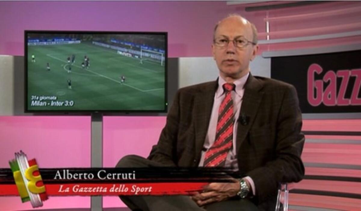 Cerruti su Pioli:"Se i calciatori in campo sbagliano i gol, la colpa è più loro che del tecnico" - 