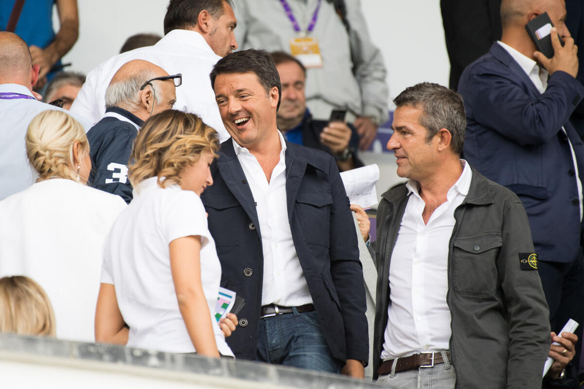 Renzi: "Chiesa non farà come Baggio, resterà a Firenze. Ecco la mia Fiorentina ideale. I Della Valle..." - Firenze, stadio Artemio Franchi, 16.09.2017, Fiorentina-Bologna, Foto Fiorenzo Sernacchioli. Copyright Labaroviola.com Renzi