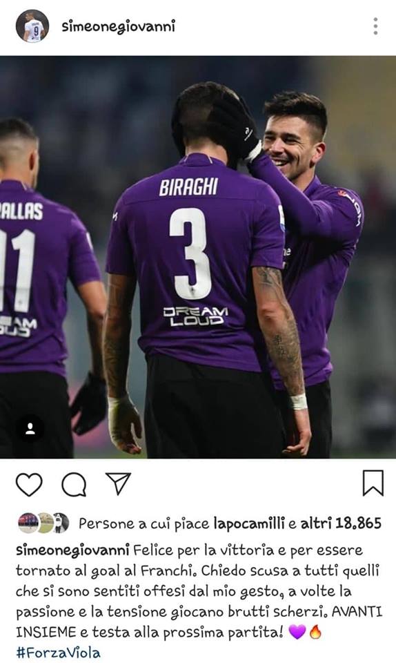 (FOTO) Simeone si scusa ma i tifosi non la prendono bene. Ecco le risposte alle sue parole