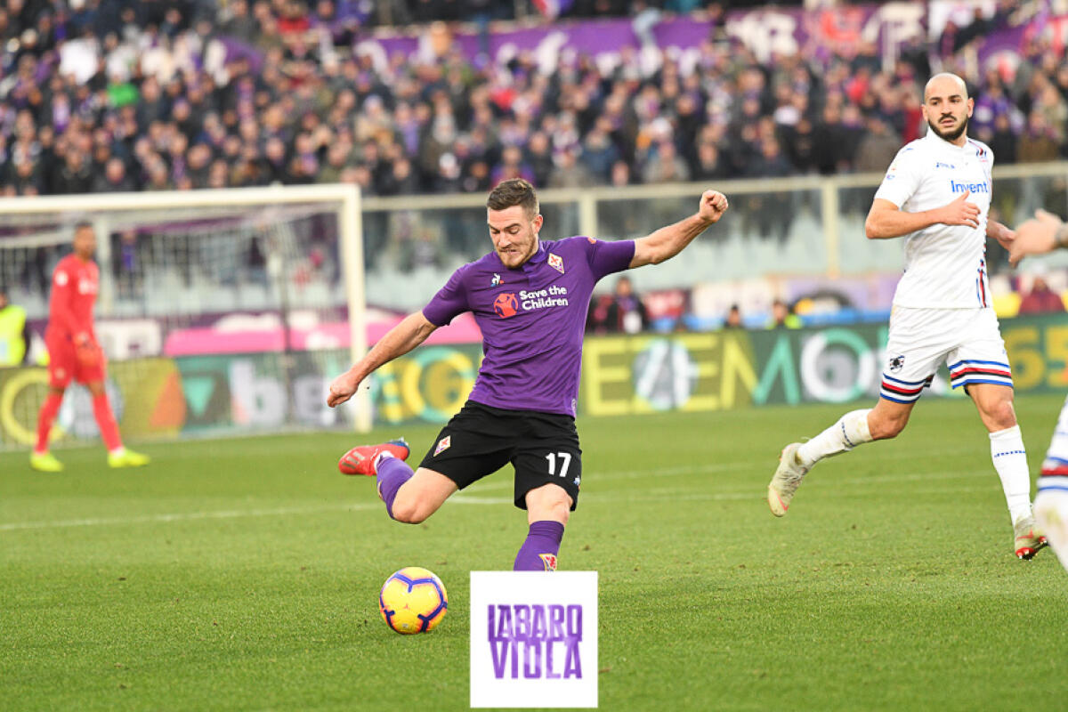 Da Genova: "Samp derubata a Firenze, il 3-3 di Pezzella andava annullato. Ecco il motivo" - Firenze, stadio Franchi, 20.01.2019, Fiorentina-Sampdoria, foto Fiorenzo Sernacchioli. Copyright Labaroviola.com,